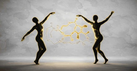 Chiral molecules scent perception